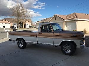 1970 F250 Sport Custom Camper Special